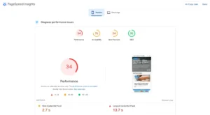 Google PageSpeed Insights